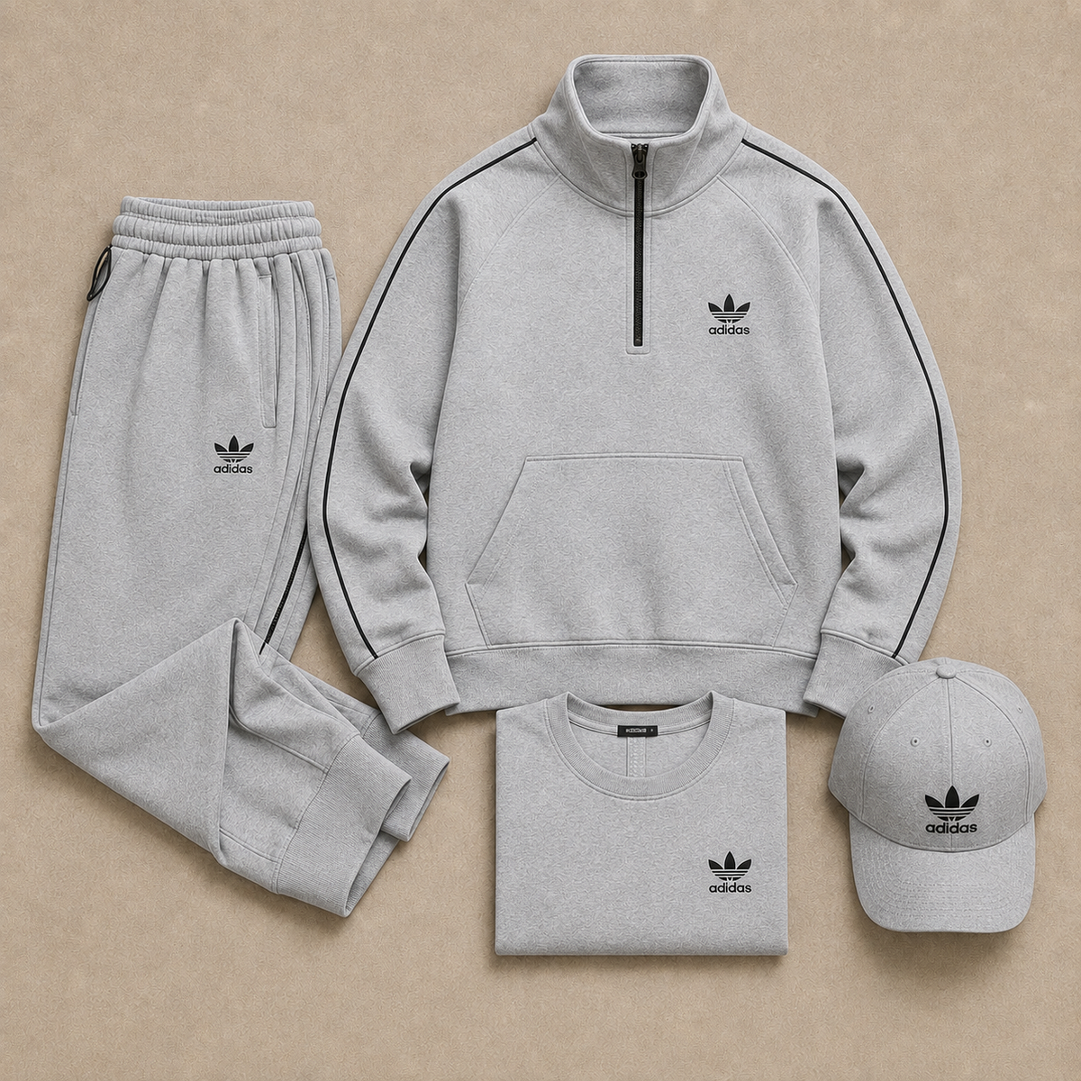 Cozy Half-Zip Comfort Set