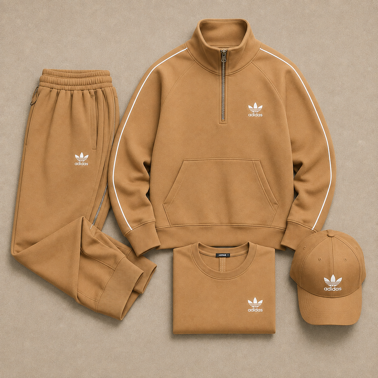 Cozy Half-Zip Comfort Set