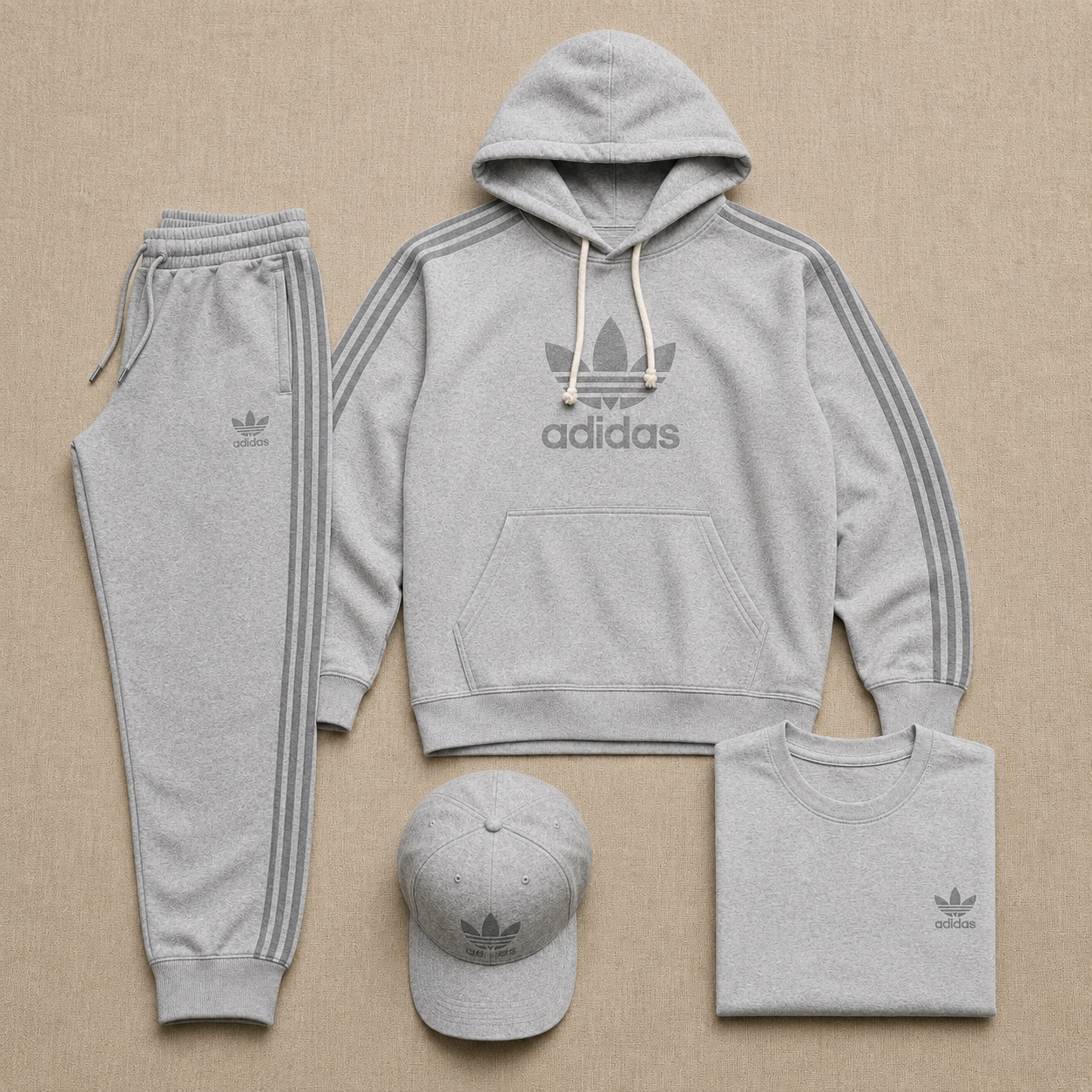 Everyday Stripes Tracksuit Set