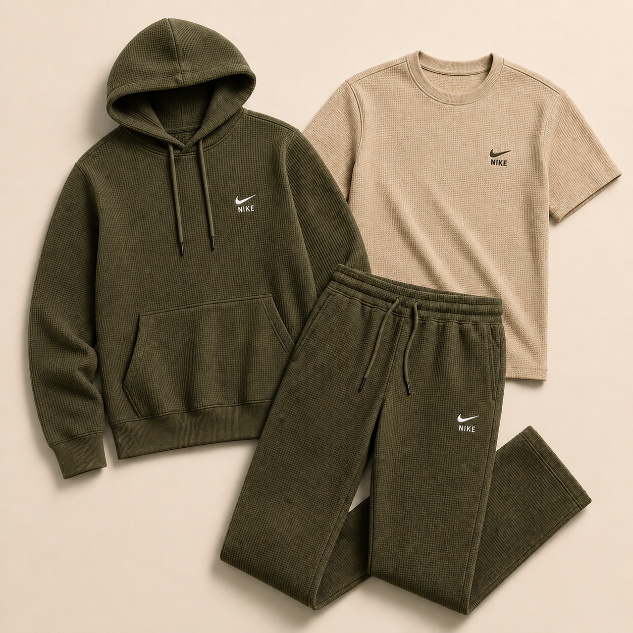 Waffle Everyday Comfort 3-Piece Set