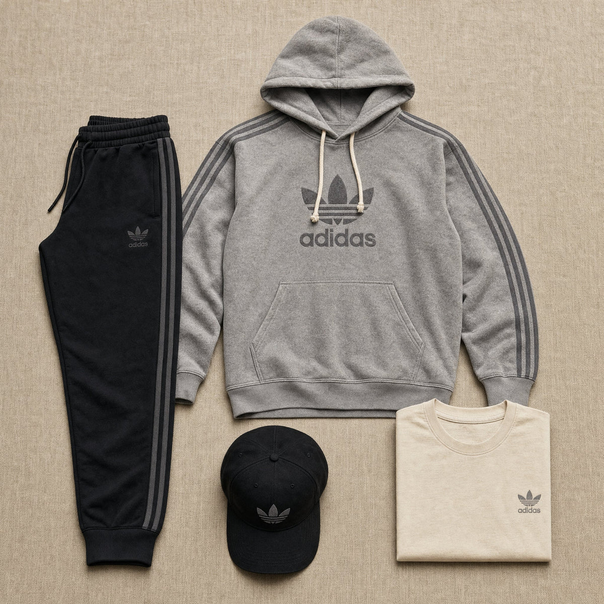 Everyday Stripes Tracksuit Set