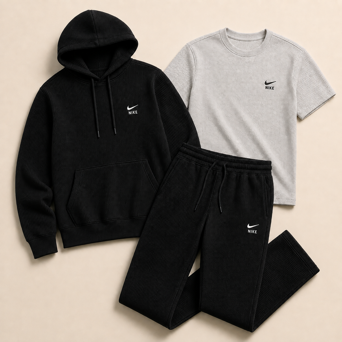 Waffle Everyday Comfort 3-Piece Set